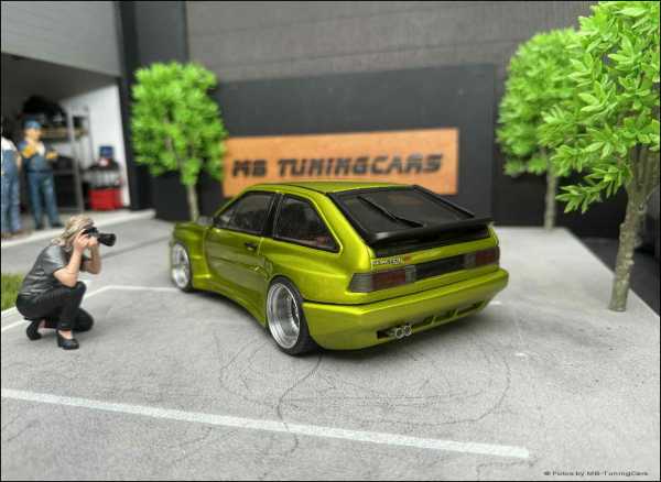 1:18 VW Scirocco GTX 16V MK2 Rieger GTO inkl. Acryl Vitrine